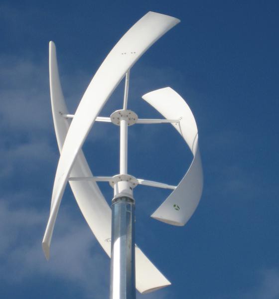 the vertical wind turbine the 5 kW top
