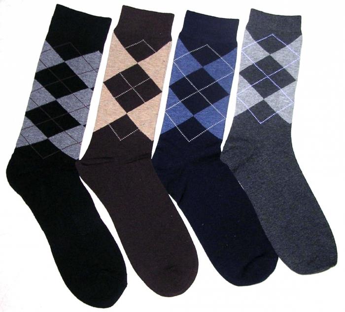 sizes of socks for men