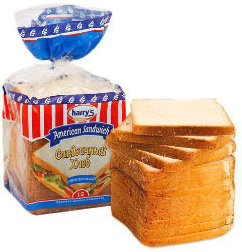 o pão para sanduíches harris