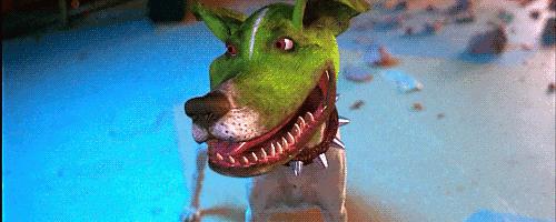 breed dog from the movie mask