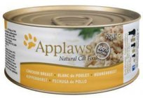 Cat food Applaws: overview, composition, reviews