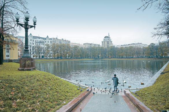 patriarshiye ponds w Moskwie