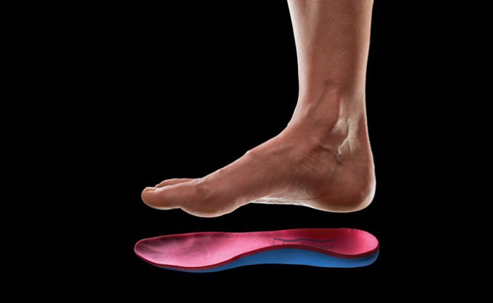 orthopedic insoles with heel spur photo