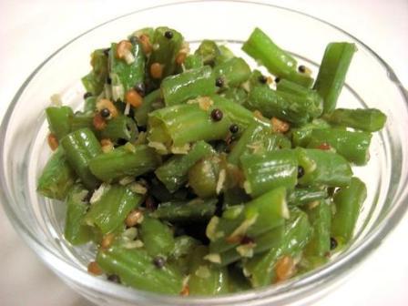 green beans preparation