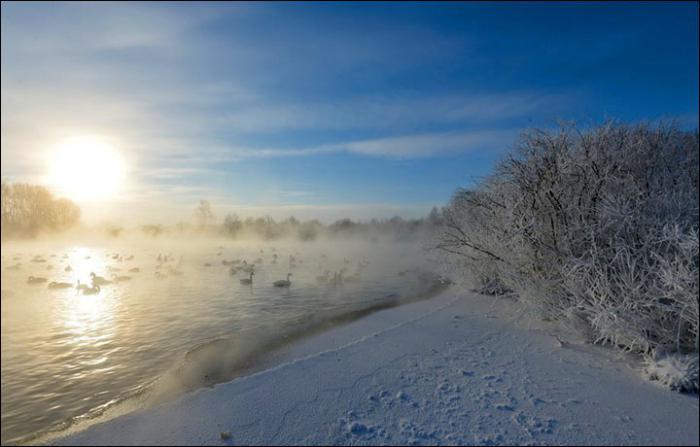 las peculiaridades del clima de siberia oriental