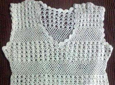 crochet blouse for the summer
