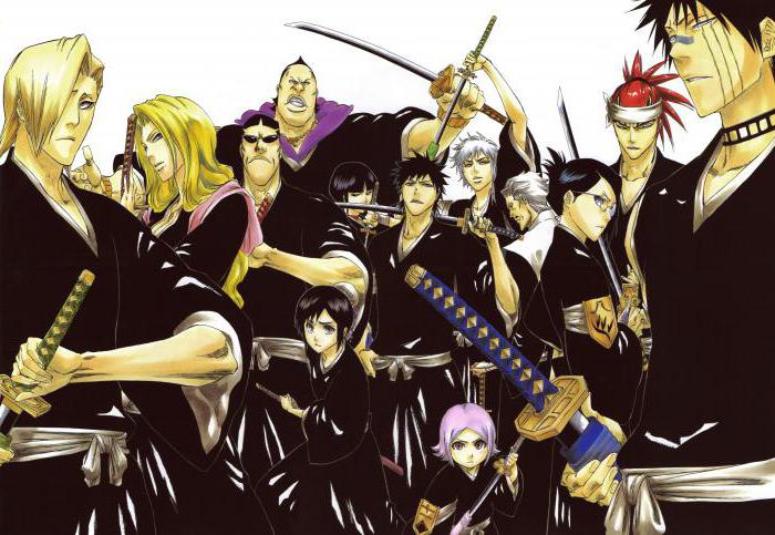 Bleach Manga eingefangen und nach Ihr Anime