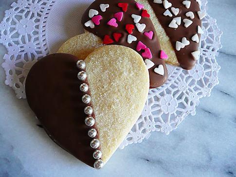 Kekse zum Valentinstag