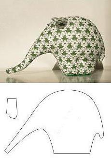 wzór słonia