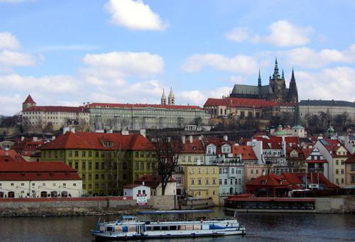Karte der Sehenswürdigkeiten von Prag