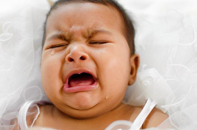коли з'являються сльози у новонародженої дитини