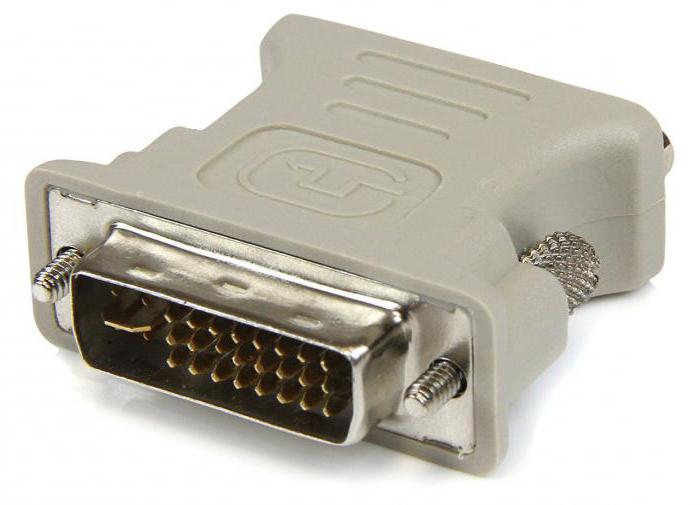 dvi to vga adapter with your own hands