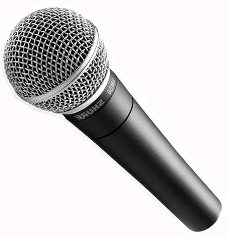 mikrofon фонит