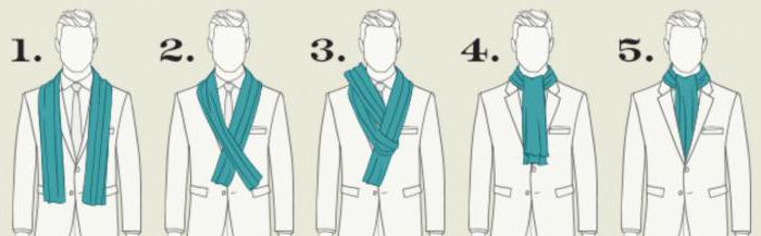 scarf clip how to wear a men's
