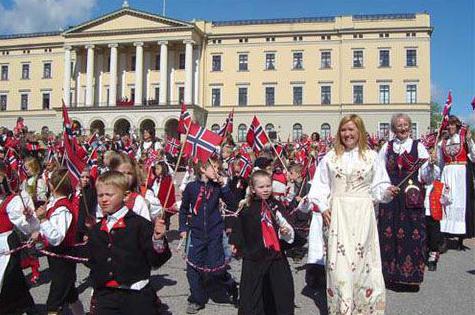 grupo de idioma e religião noruega