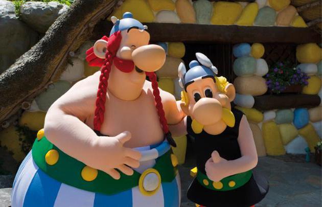 o parque Asterix