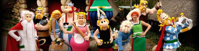o Parque Asterix e Obelix