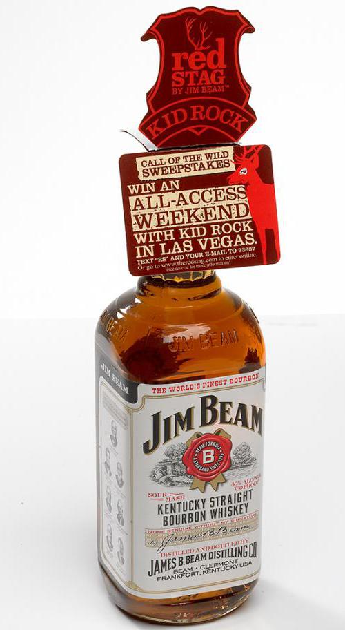 Whisky Jim beam Red stag
