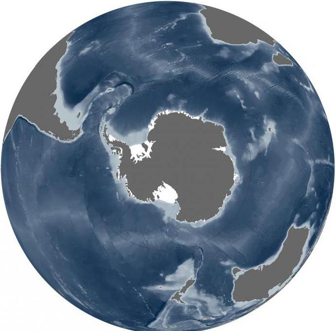 onde está, o Ártico e a Antártica