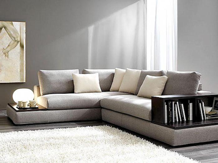 Kątowy włoski sofa