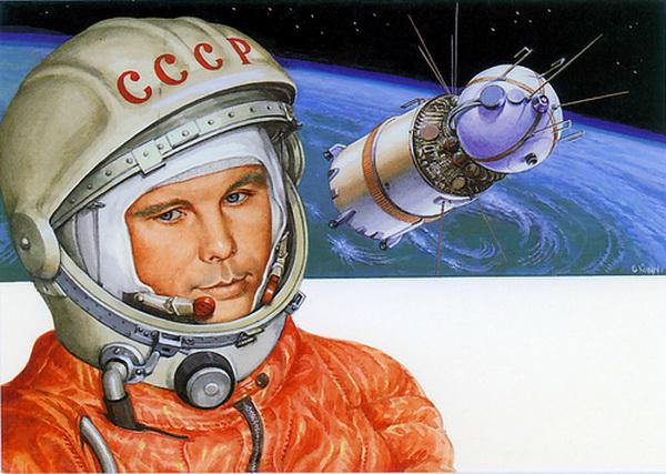Rakete Wostok Juri Gagarin