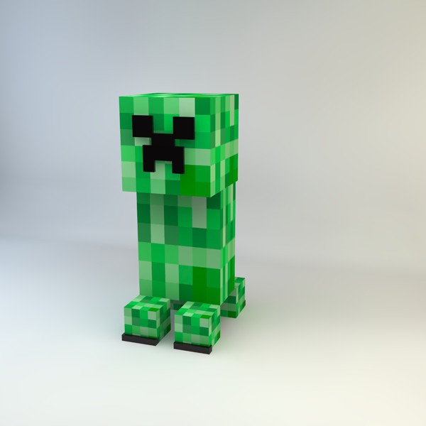 how to draw a creeper