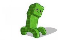How to draw a Creeper from the game Minecraft
