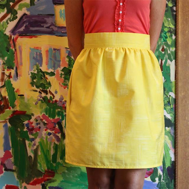 how to sew a skirt-bell