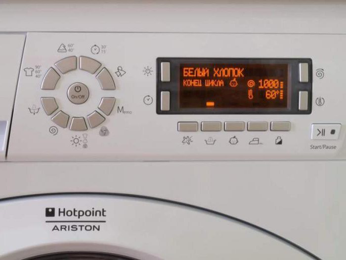 instruction manual for hotpoint ariston awm 1297