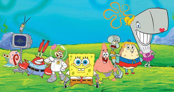 spongebob characters photo