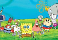 Spongebob: postaci z kreskówek