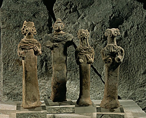 Ancient idols, which absorbed the souls of the dead