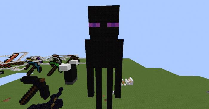 how to make the minecraft enderman
