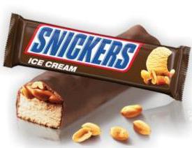 Snickers-Eis