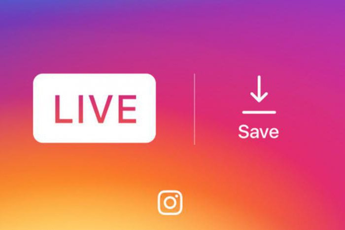 how to save a live in instagram