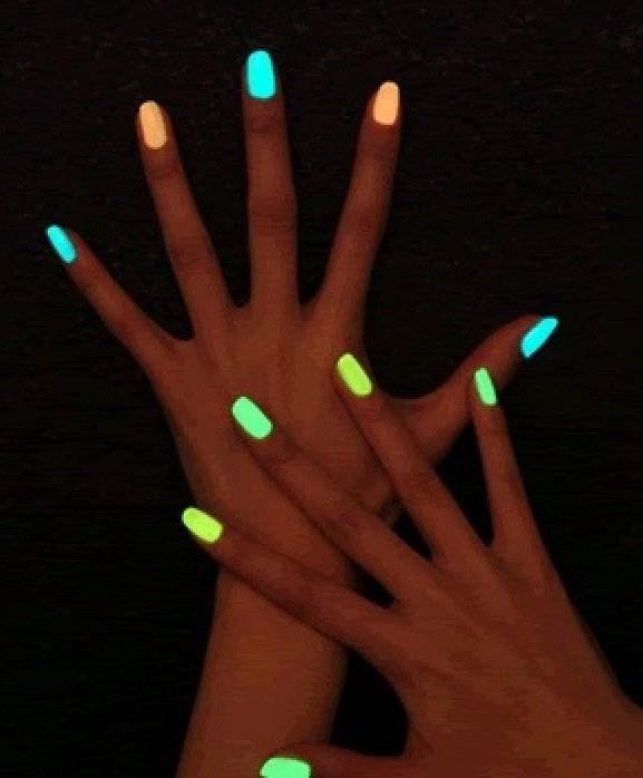 nail Polish, glow in the dark