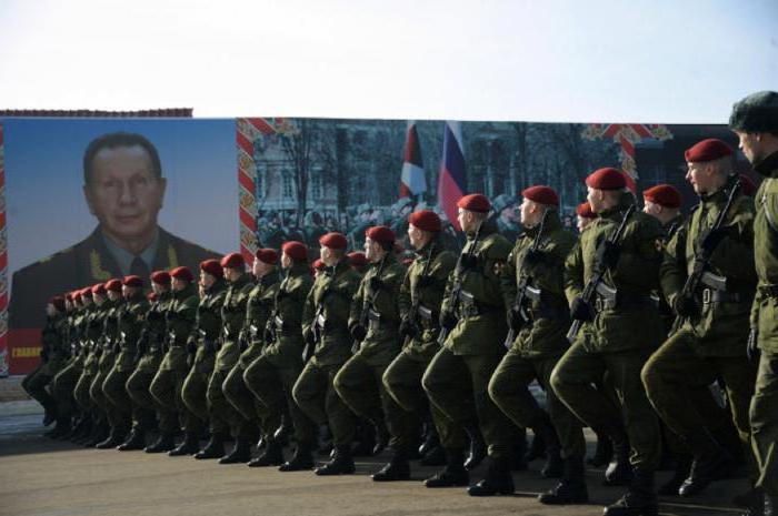 Anzahl der Truppen der National Guard in Russland