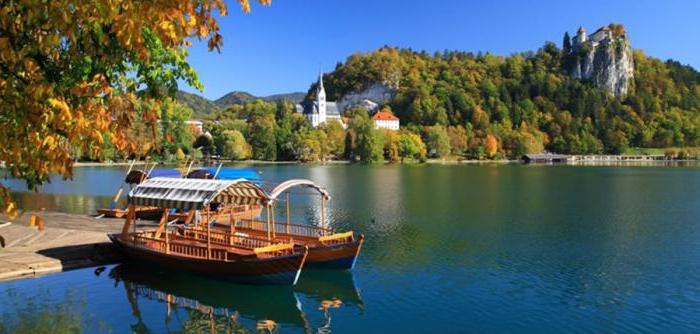 Tatil, göl, bled slovenya