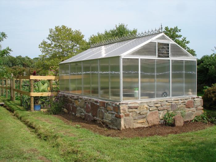 polycarbonate greenhouses photo price