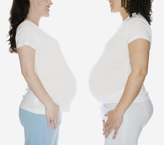 kształt brzucha w ciąży dziewczynką