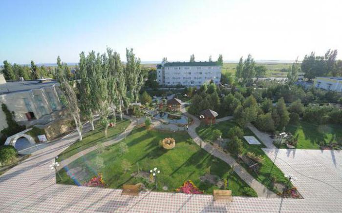 Berdyansk recreation with a swimming pool