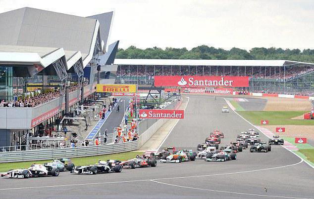 Formel 1 Grand Prix Großbritannien