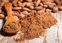 Las propiedades útiles de cacao. Cuántos gramos de cuchara?