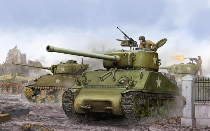 moderno americano tanques