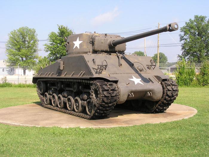 American tanks of WWII