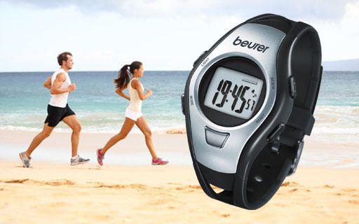 pedometer watch with heart rate monitor