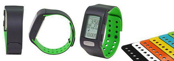 wrist watch with pedometer and heart rate monitor