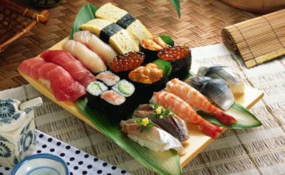 tipos de rellenos para los rollos de sushi