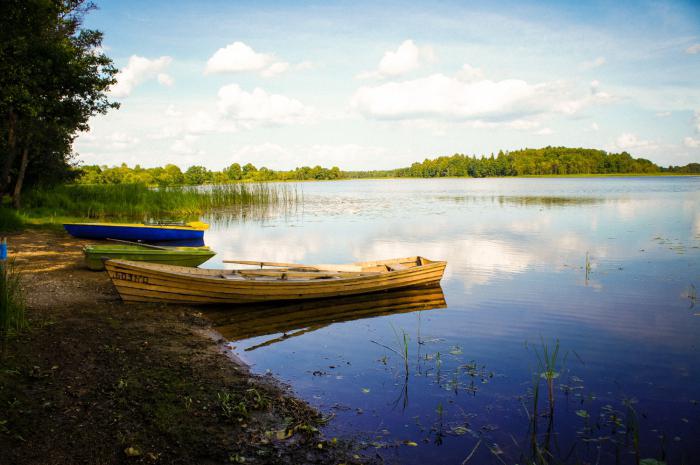 браславские del lago de la base del descanso
