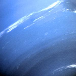 的大气和表面的海王星